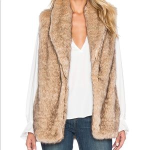 Sanctuary faux fur vest